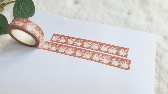 Washi Tape Kürbis